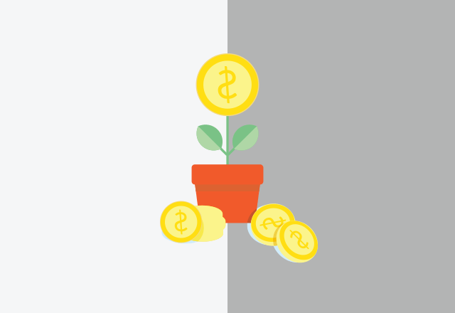 Money plant icon